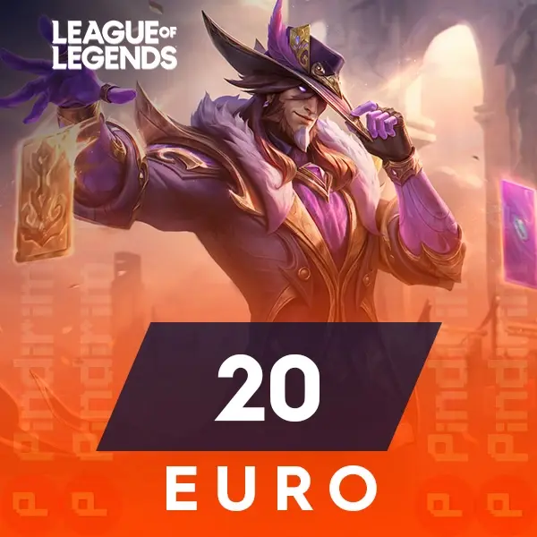 League Of Legends EU West 20 Euro Riot Points
