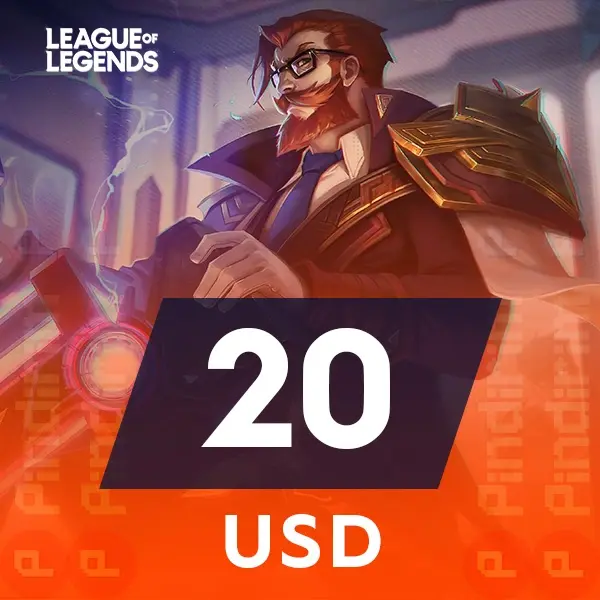 League Of Legends 20 USD Gift Card NA