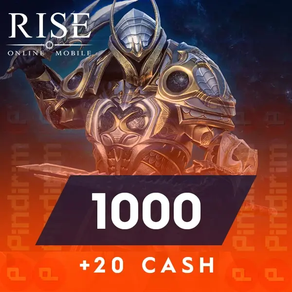 Rise Online World Mobile 1.000 Cash + 20 Cash