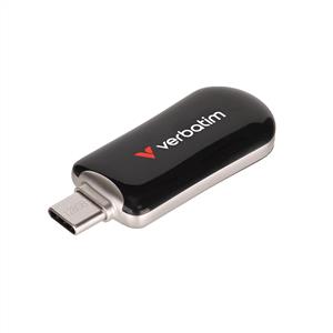 Verbatim 128GB Plectra USB-C Black USB Bellek